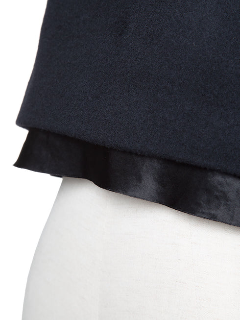 lamb wool bustier